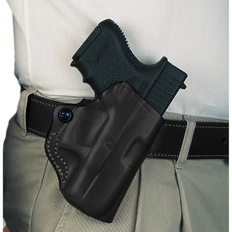 #019 MINI SCABBARD BLK RH FOR  SPRINGFIELD HELLCAT 3"
