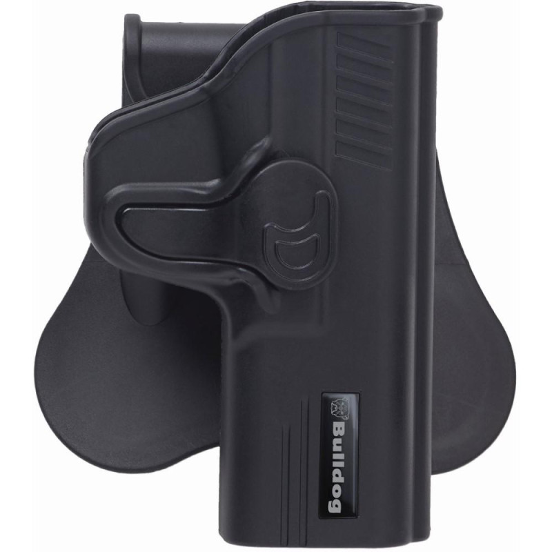 Rapid Release Polymer holster w/paddle - RH Fits compact 1911 style autos