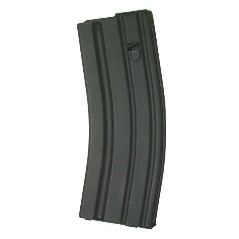 ASC AR15 MAGAZINE .223 BLK STS W/BLK FOLLOWER 30/RD