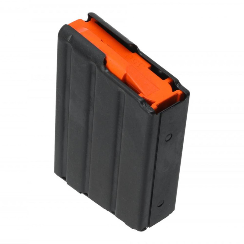 DuraMag 350 Legend SS 5rd Org/Blk magazine
