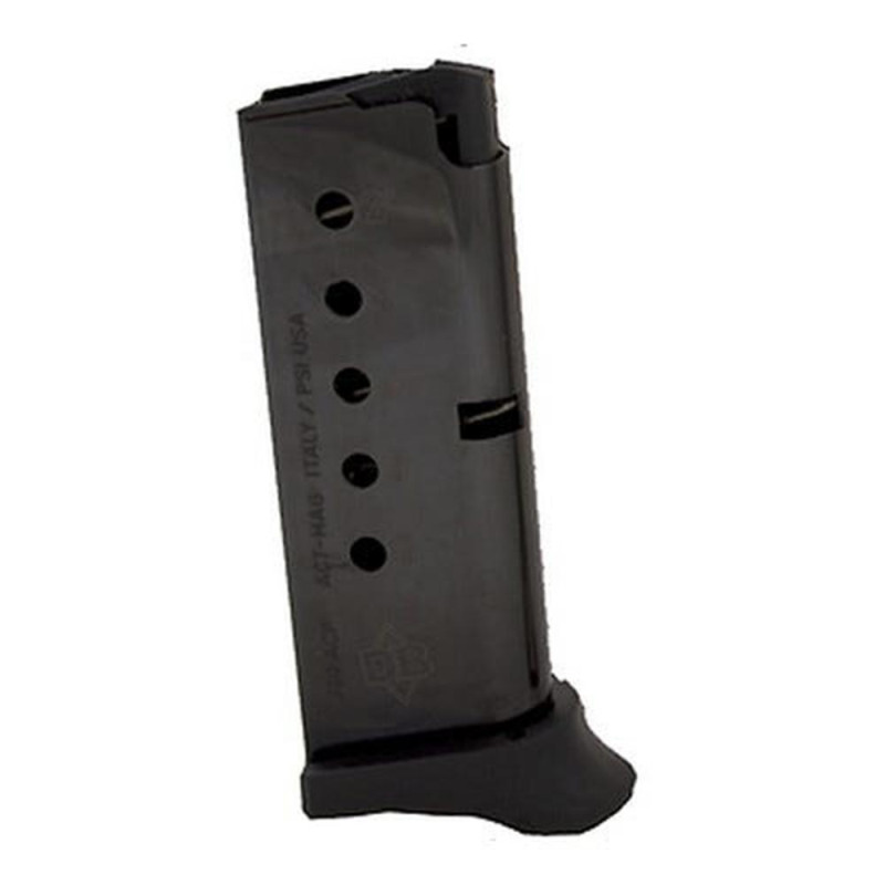 DB380 6 ROUND MAGAZINE WITH FINGER EXTENSION & MAGBOX