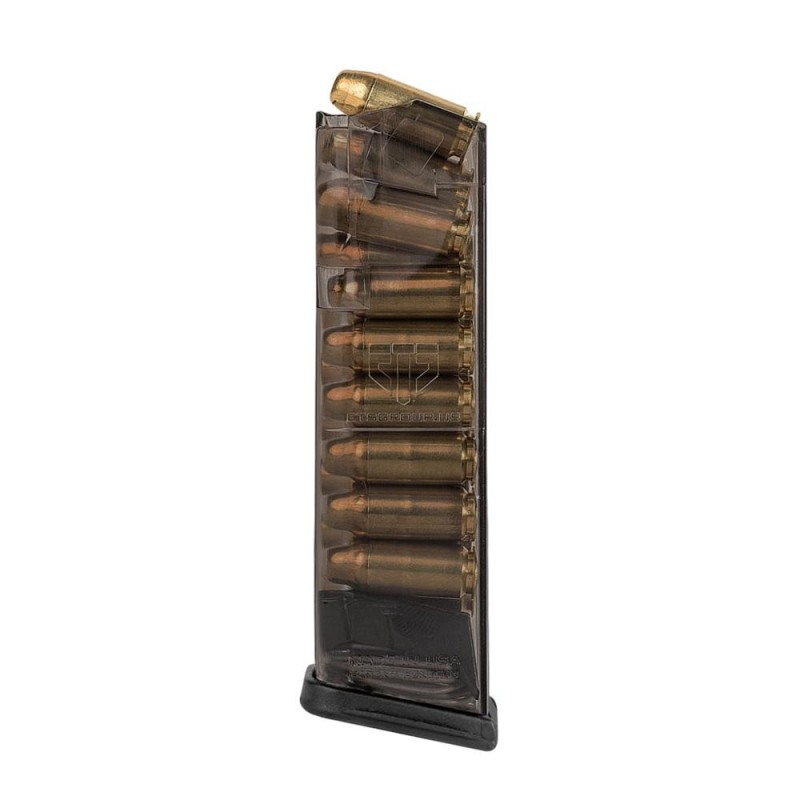ETS FITS GLOCK¨ 22 23 24 27 35 - 16RD .40 MAG CARBON SMOKE