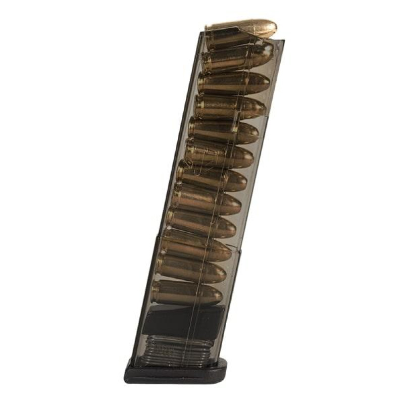 ETS FITS GLOCK¨ 43 - 12RD 9MM MAG CARBON SMOKE