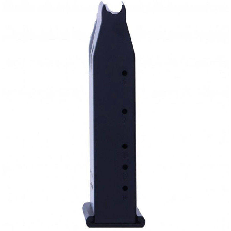 .45 ACP 14-ROUND HIGH CAPACITY SERVICE MODEL MAGAZINE DOUBLE STACK BLUED