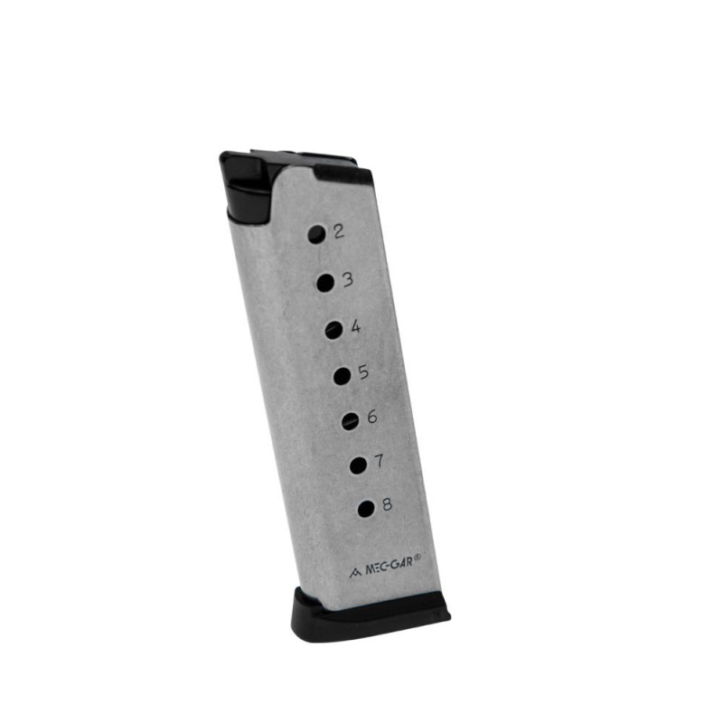 .45 ACP 8-ROUND MAGAZINE STAINLESS STEEL
