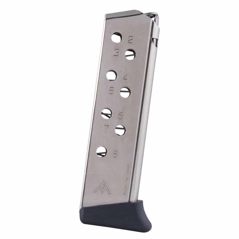 MEC-GAR WALTHER PP .32 ACP 8RD FINGER REST NICKLE MAGAZINE