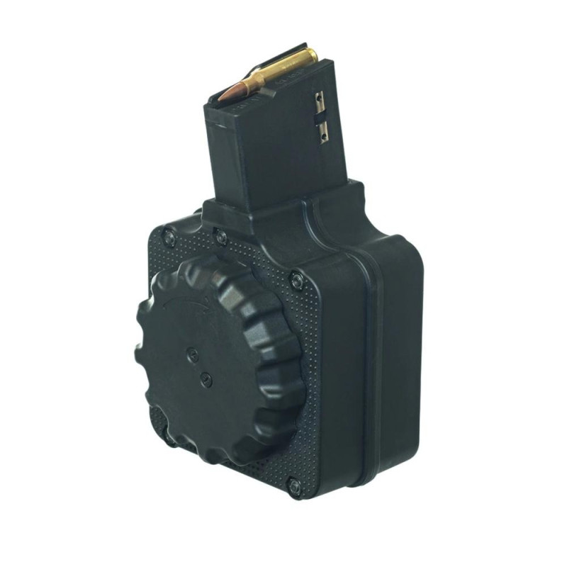 PROMAG AR-.308 .308 50RD DRUM BLK POLYMER MAGAZINE