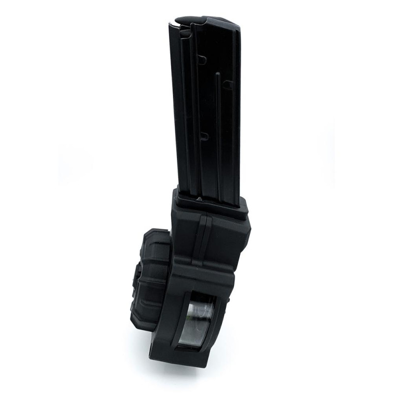 PRO MAG FN FIVE SEVEN IOM & USG 5.7X28MM  (55) RD DRUM BLACK POLYMER