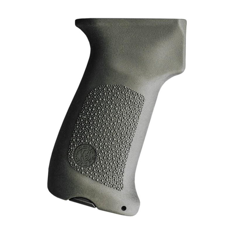AK-47/AK-74 Rbr Grip w/Door with No Finger Grooves OD Green